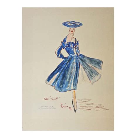 christian dior sketches for sale|Christian Dior original designs.